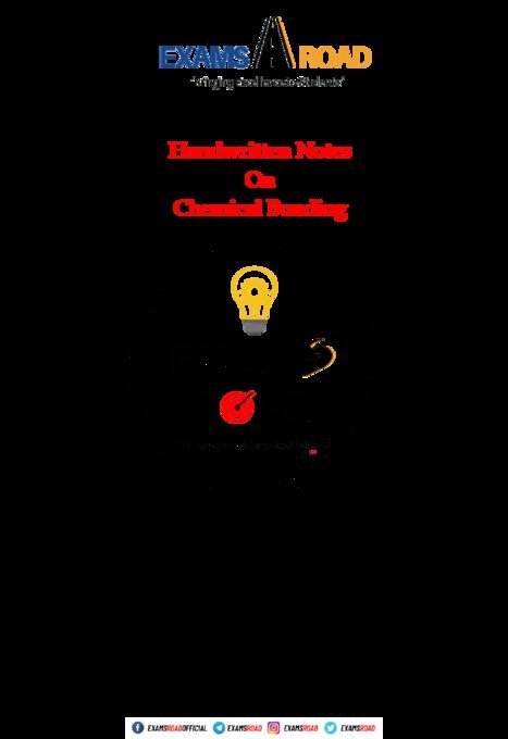 Thumbnail for Chemical Bonding Handwritten Notes for NEET