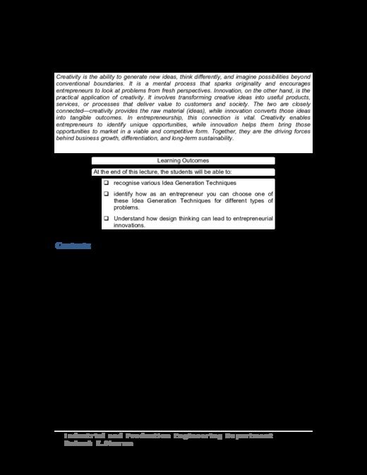 Thumbnail for Creativity and Innovation in Entrepreneurs