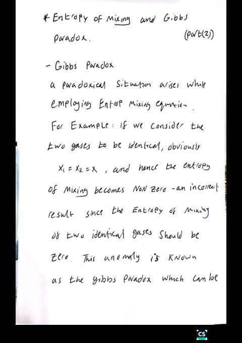 Thumbnail for Entropy of Mixing and Gibbs Paradox