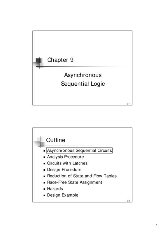 Thumbnail for Asynchronous Circuits in Digital Electronics