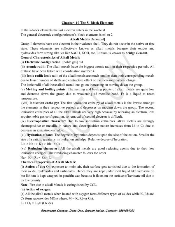 Thumbnail for Block Elements Study Notes