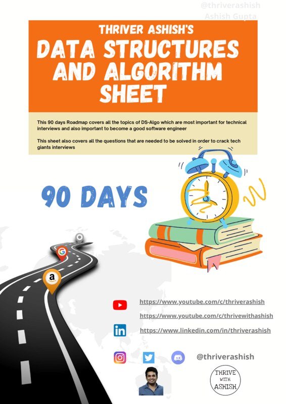 Thumbnail for Complete Data Structures and Algorithms Guide by Ashish Thriver