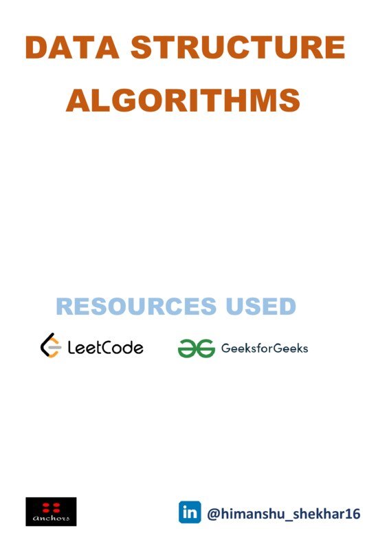 Thumbnail for Data Structures and Algorithms: Concept Wise Information
