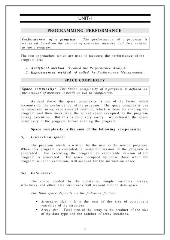 Thumbnail for Data Structures and Algorithms Notes