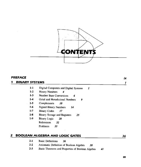Thumbnail for Digital Logic Design by Morris Mano - 3rd Edition
