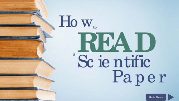 Thumbnail for How to Read a Scientific Paper