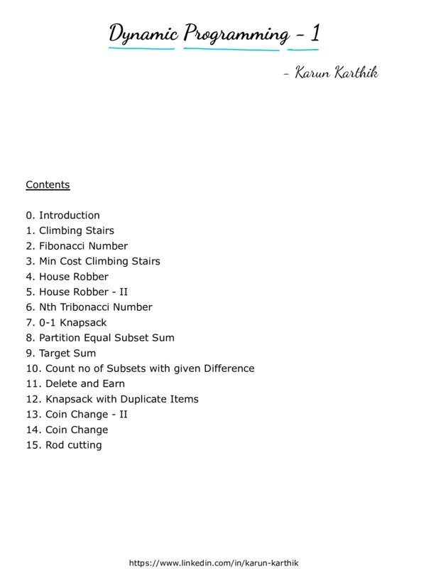 Thumbnail for Introduction to Dynamic Programming - Part 1