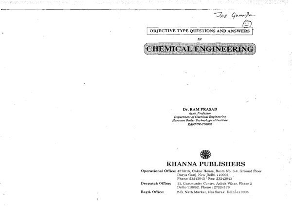 Thumbnail for Mini Chemical Study Notes by Ram Prasad