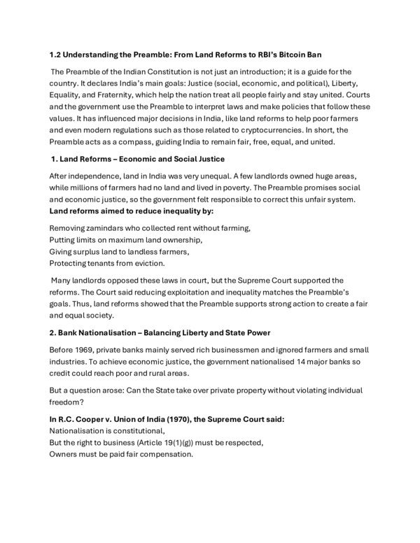 Thumbnail for Preamble Of Indian Constitution