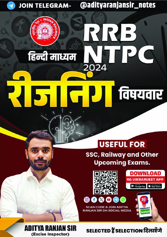 Thumbnail for Reasoning by Aditya Ranjan Sir in Hindi