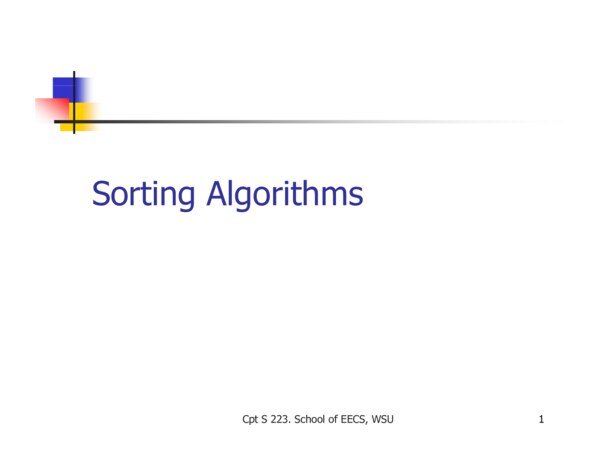 Thumbnail for Sorting Algorithms Study Notes