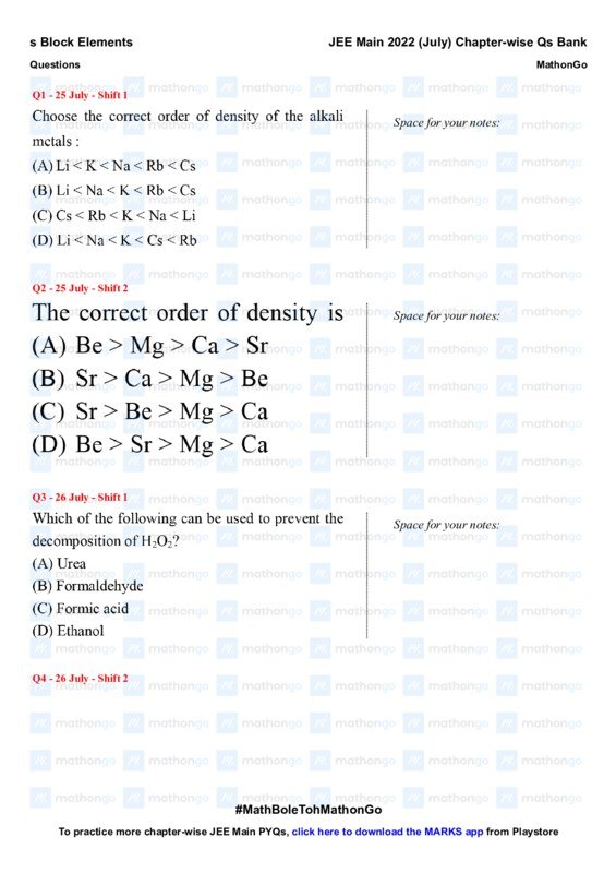 Thumbnail for Study Notes on Block Elements