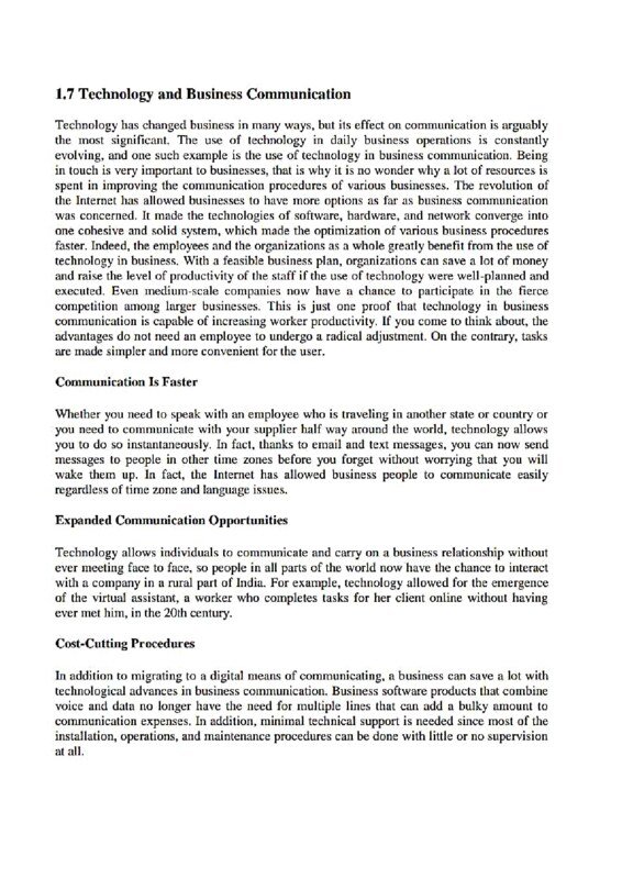 Thumbnail for Technology in Business Communication