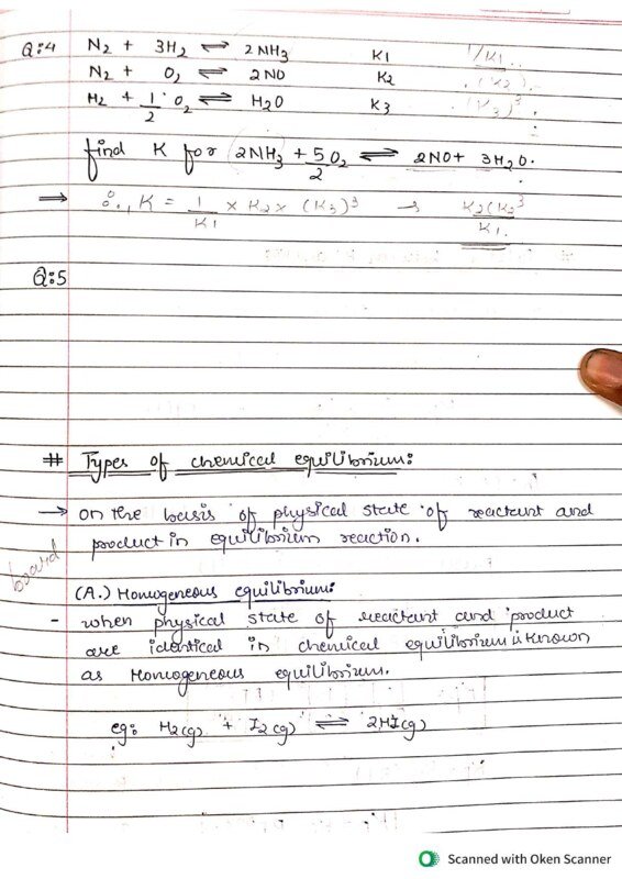 Thumbnail for Types of Chemical Equilibrium - Study Notes