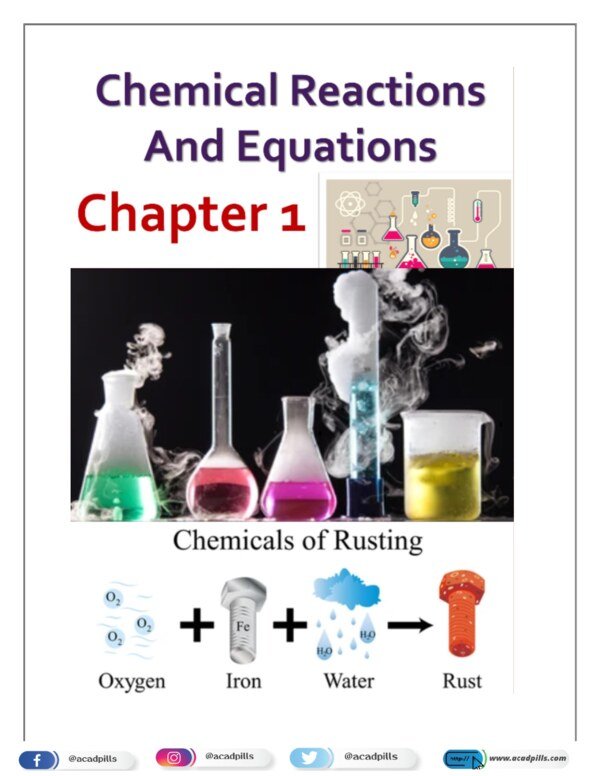 Thumbnail for Chapter 1: Chemical Reactions and Equations – Important Questions