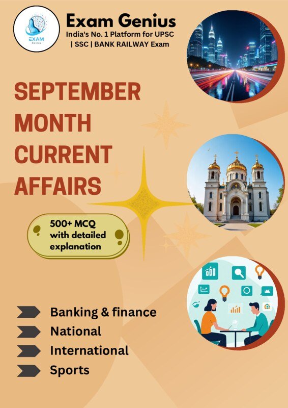 Thumbnail for Current affairs related to September 2025