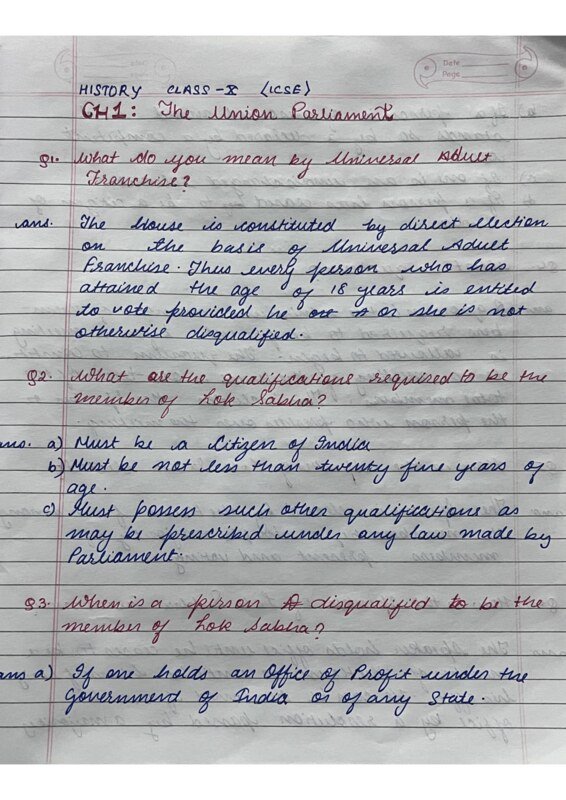 Thumbnail for HISTORY AND CIVICS: UNION PARLIAMENT