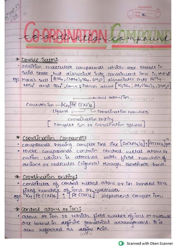Thumbnail for Introduction to Coordination Chemistry