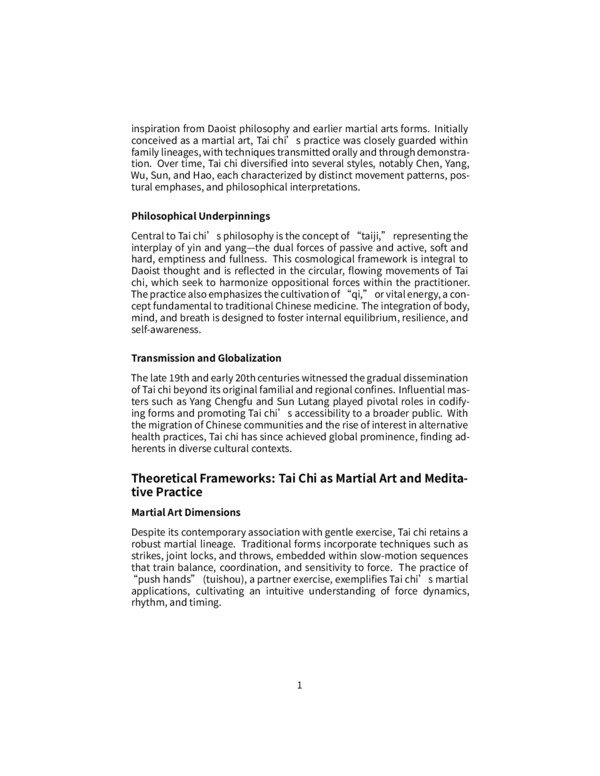 Thumbnail for Introduction to Tai Chi – Benefits, History, and How to Start Practicing