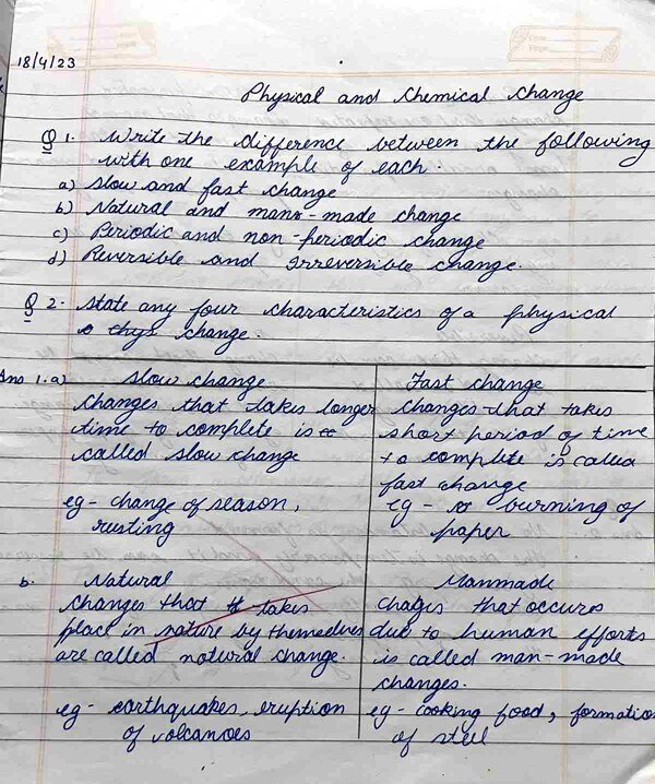 Thumbnail for PHYSICAL AND CHEMICAL CHANGE Class 8 chemistry chapter 2