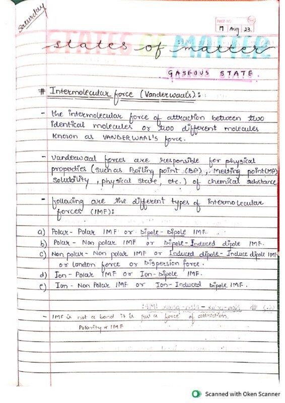 Thumbnail for Properties of Gases Study Notes