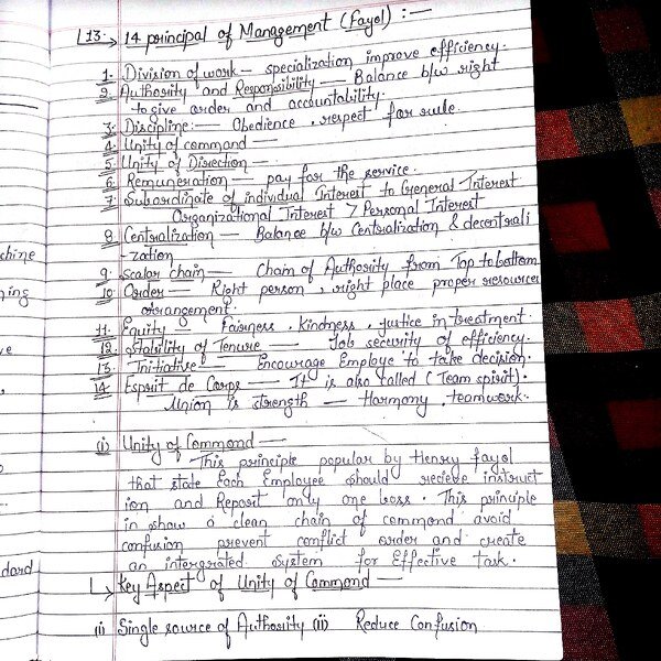 Thumbnail for 14 principal of management