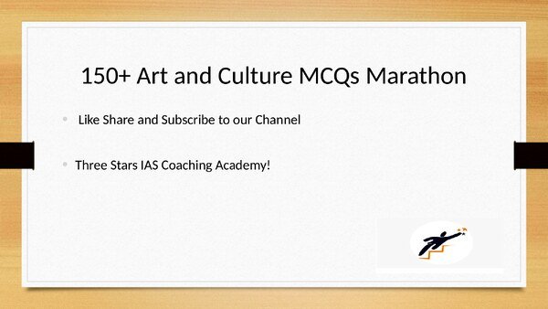 Thumbnail for Art and culture MCQ marathon for ssc mts 2026