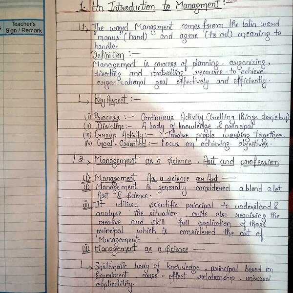 Thumbnail for Introduction to management