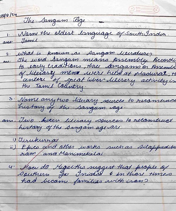 Thumbnail for South India and cholas class 9