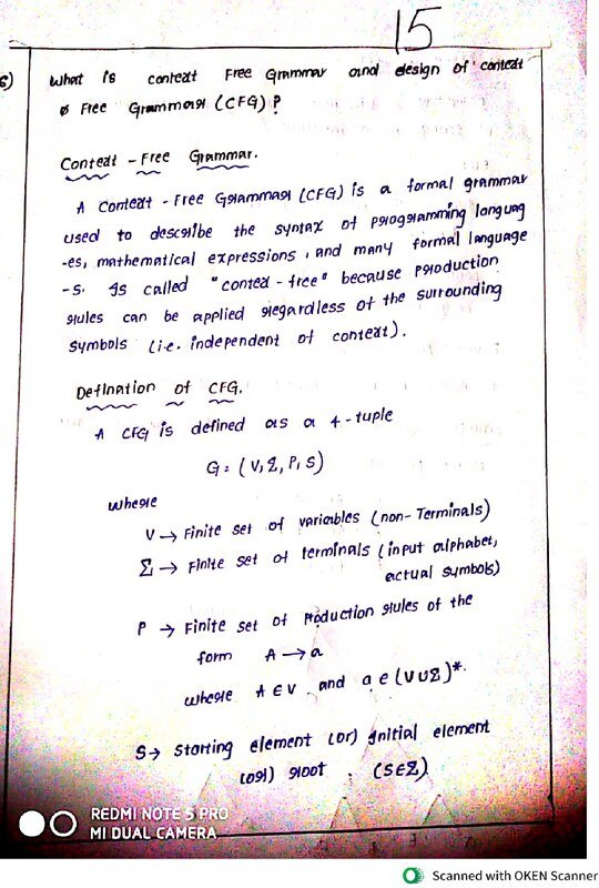 Thumbnail for Automata Theory and Compiler Design (ACD): CFG, Ambiguity, and Pushdown Automata