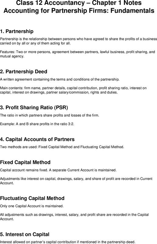 Thumbnail for Class 12 Accountancy