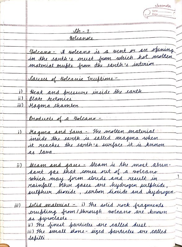 Thumbnail for Class 9 Geography Notes: Volcanoes | ICSE