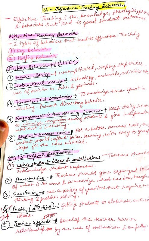 Thumbnail for Effective teaching behaviour