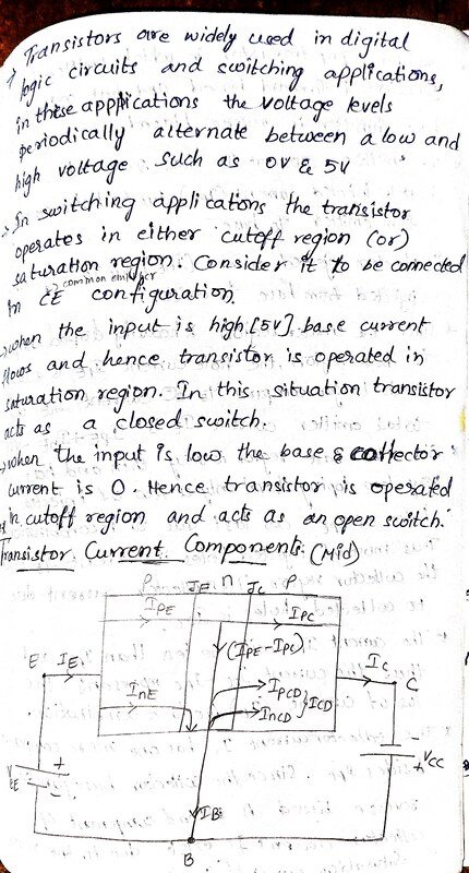 Thumbnail for Electronic Devices & Circuits (EDC) – Comprehensive Notes on BJT & FET Characteristics