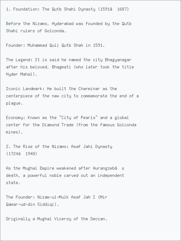 Thumbnail for History of hyderabad