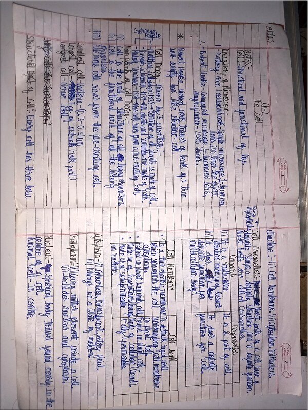 Thumbnail for ICSE CLASS-9 Biology Notes : Cell