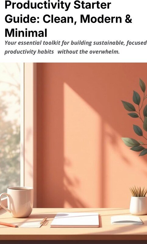 Thumbnail for Productivity Starter Guide for Students (Free PDF)