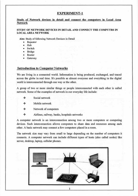 Thumbnail for Study of Network Devices and LAN Connectivity: