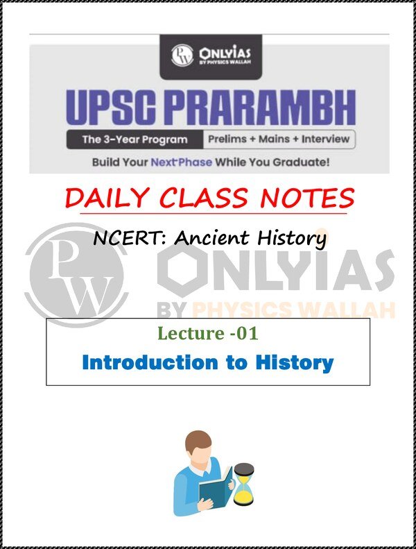 Upsc related hand written notes for ancient history
