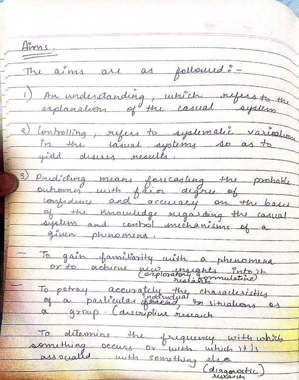 Aims, Difference Between Science and Common Sense