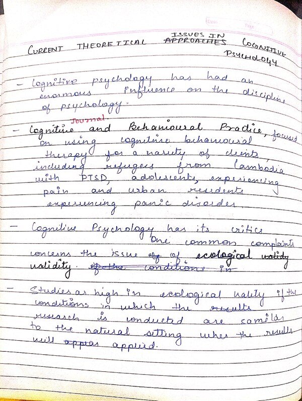 Thumbnail for Current Theoretical Issues in current psychology