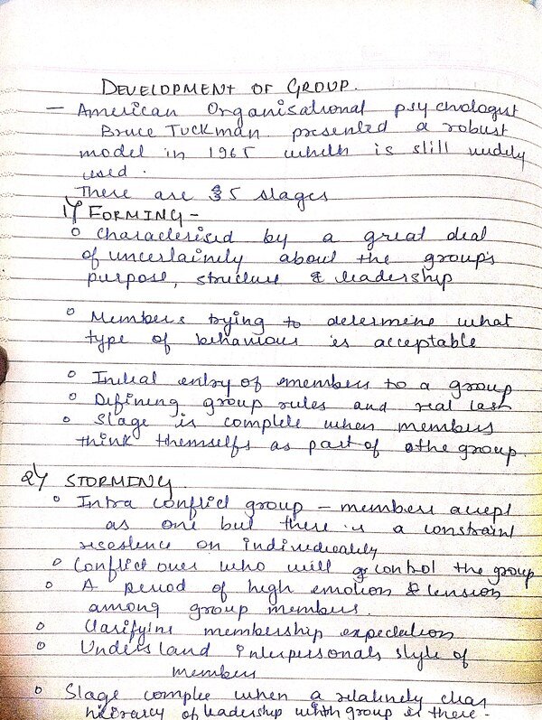 Thumbnail for Development of group