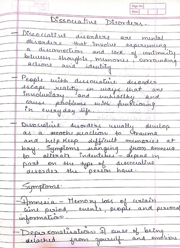 Thumbnail for Dissociative Disorder