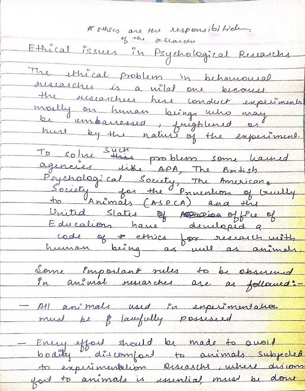Thumbnail for Ethical issues in psychological researches