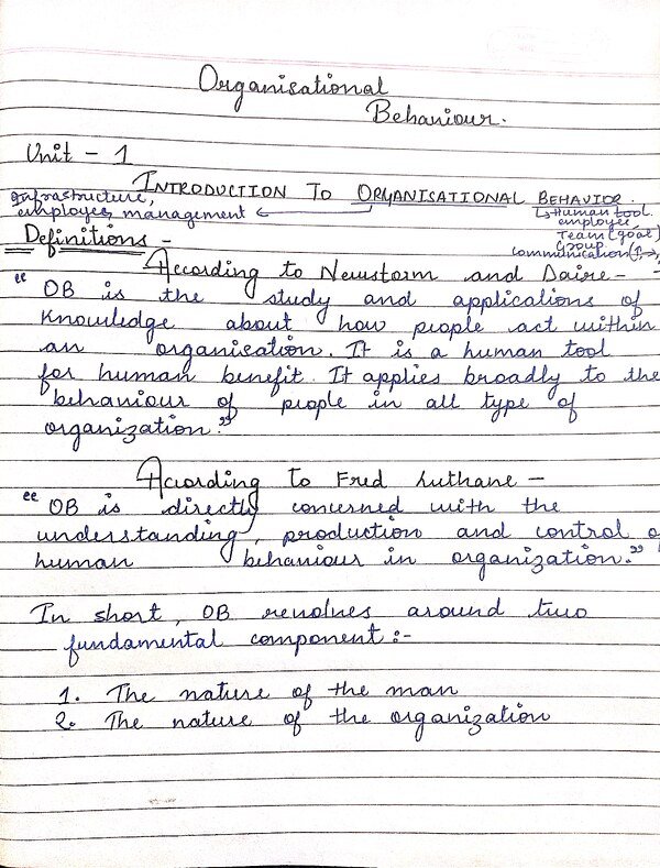 Thumbnail for Introduction to Organizational behavior