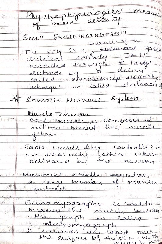 Invasive Psychological Methods -Part 3( Psychophysiological measures of brain activity)