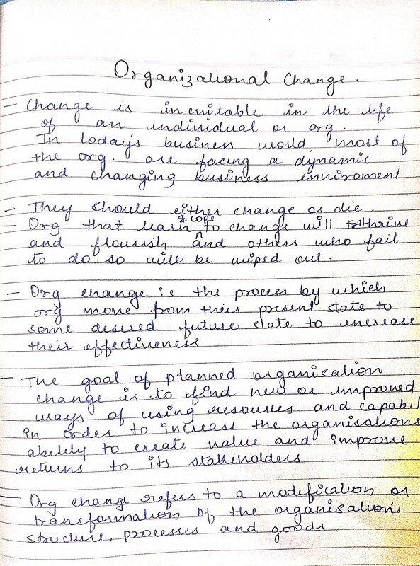 Thumbnail for Organisational change