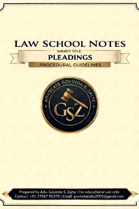 Thumbnail for Pleadings by Adv Govinda Zalte