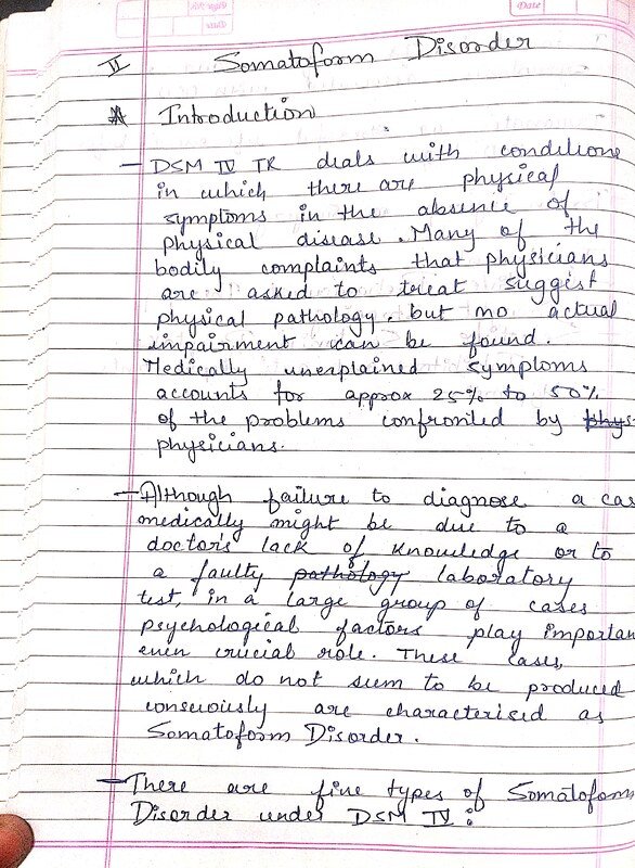 Thumbnail for Somatoform Disorder