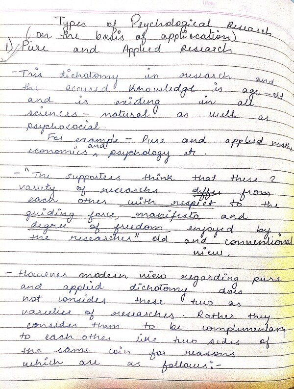 Thumbnail for Types of Psychological researches - part 1